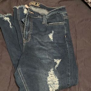 Hydraulic Skinny Jeans. Rarely worn.